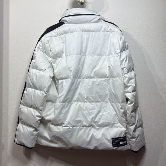 (N4) Andrew Marc Glow in the Dark Quilted Down Jacket Size M Uniset - Picture 3 of 16